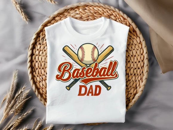 Baseball Dad T-Shirt Design: The Ultimate Asset for Creators
