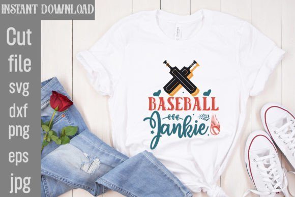 Baseball Jankie SVG Cut File: A Creative Asset for Crafters and Designers