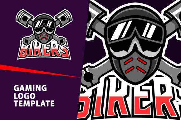 Bikers Mascot Gaming Logo Design: A Bold Asset for Brands