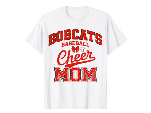 Bobcats Baseball Cheer T-Shirt Design: Game Day Spirit