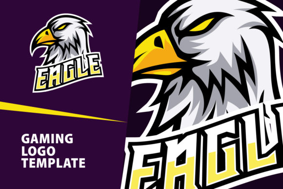 Eagle Mascot Gaming Logo: Unleash Your Brand's Spirit