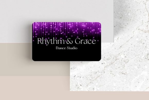 Editable Canva Business Card #60: A Modern Branding Asset