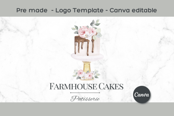 Editable Elegant Bakery Logo: A Smart Start for Your Brand