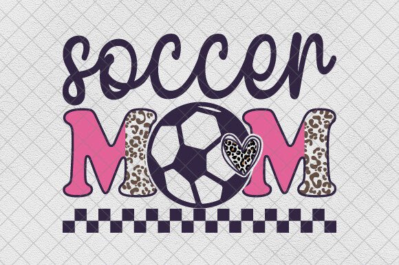 Game Day Ready: Styling with Sport Mama Distressed Soccer Mom PNG