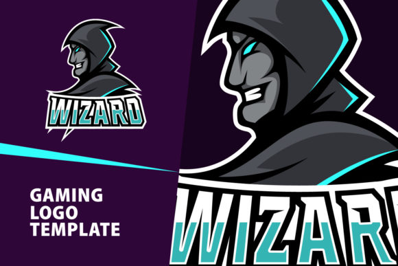 Wizard Mascot Gaming Logo Design: A Streamer's Secret Weapon
